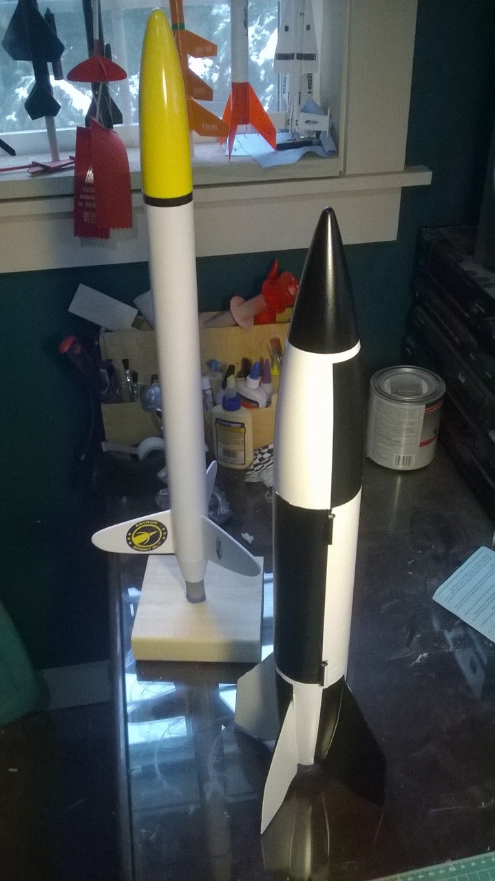 Daniels Impressive V-2 rocket